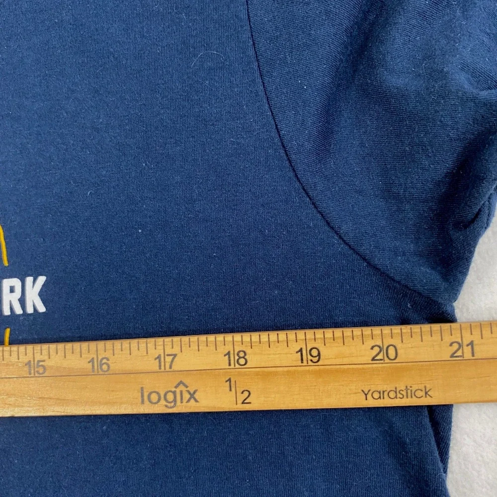 Levis Mens Large Graphic T-Shirt Navy Blue‎ American Quality Original Logo Tee